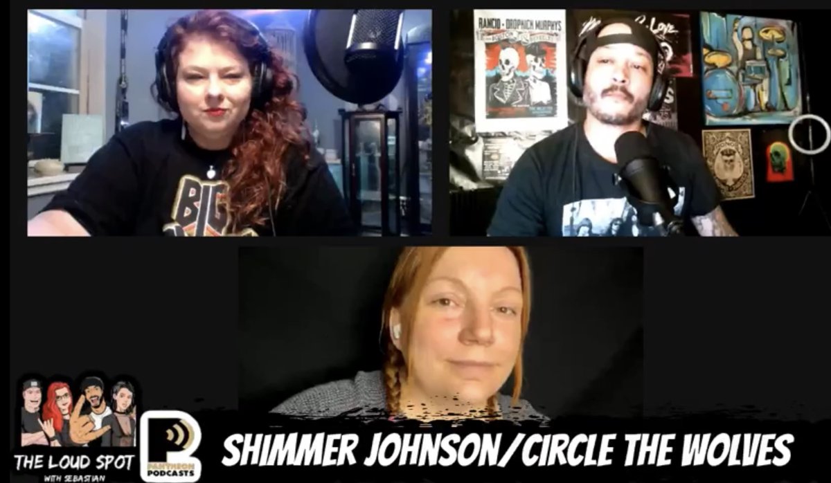 Watch <a href="/shimmer_johnson/">Shimmer Johnson</a> on <a href="/TheLoudSpotPod/">The Loud Spot</a> 
youtu.be/9WRRN_J2C6s
Featuring my song #Chaperone and #Unwanted by <a href="/circlethewolves/">Circle The Wolves🎶 Hot Commercial Metal Rock💿🎵</a>  Fun 30 Minute Interview!!! Come Check It Out!!!