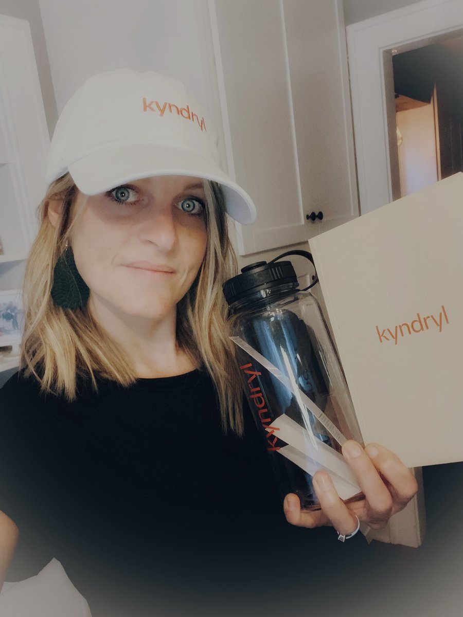 Thanks for the welcome kit <a href="/Kyndryl/">Kyndryl</a> Three months in and I’m loving my job as a talent and transformation program manager.