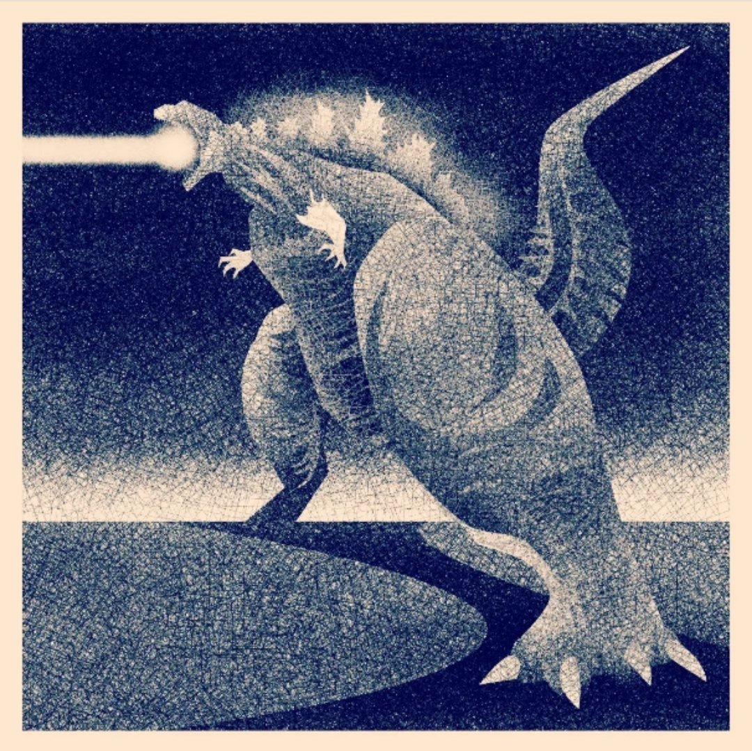 シン・ゴジラ
#イラスト #アート
#Illustrations  #art #godzilla 