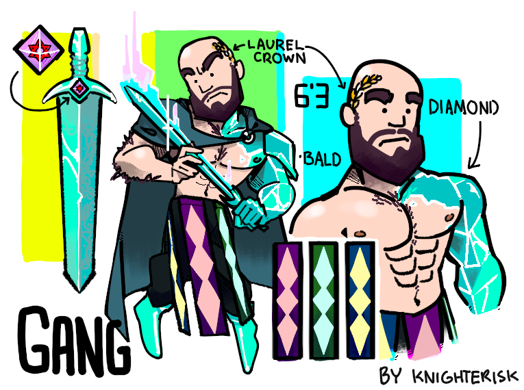 Knighterisk's tweet photo. Hey guys. I made some OC references look at them. I wanted to have fresh new OC references for Art Fight #artfight so check out my Art Fight account here https://t.co/rfuo8sgzfJ thanks for taking a look besties! https://t.co/1CceEJ2Vk1