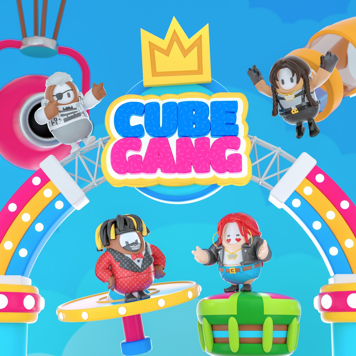 cube gang on top!

#FallGuys #valkyraefanart #fusliefanart 
#changgang #gtarp