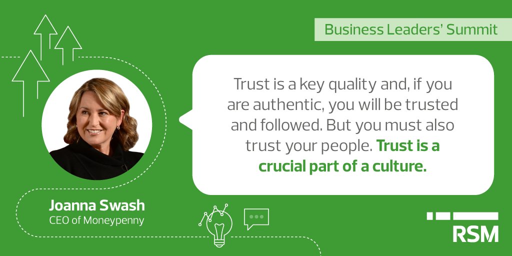 Ahead of tomorrow's 2022 Business Leaders' Summit event Group CEO of <a href="/Moneypenny/">Moneypenny</a>, Joanna Swash, shares her thoughts on transformational leadership. 

It isn't too late  to register your place ➡ bit.ly/37dsMKg

#RSMUK #BLS2022 #Leadership