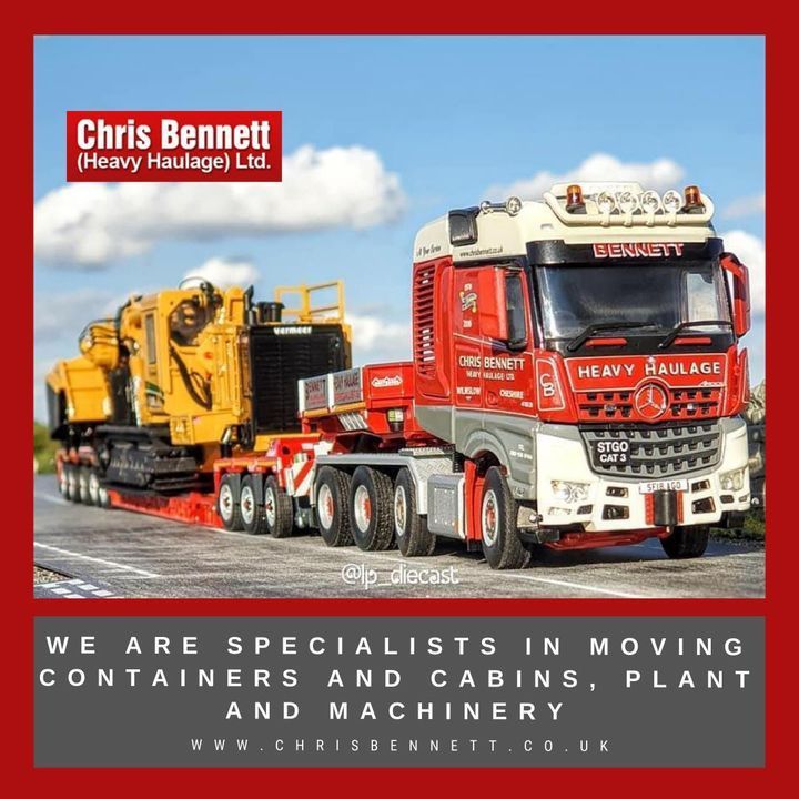 Our range of hi-ab crane vehicles mean that we are specialists in moving containers and cabins, plant and machinery which requires lifting on and off our vehicles. Our beavertail rigid vehicle makes loading and unloading wheeled plant a simple task.

chrisbennett.co.uk