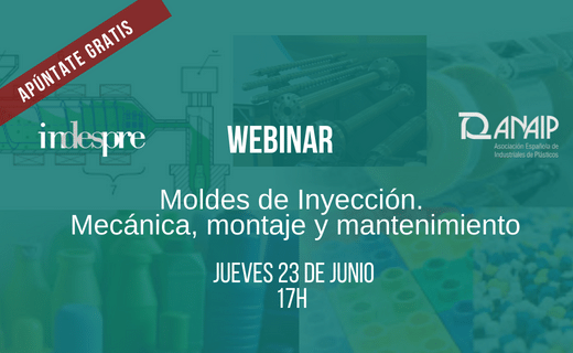 🌟 Mañana empieza nuestro Webinar Gratuito sobre el Nuevo Curso "Moldes de inyección, Mecánica, montaje y mantenimiento"
📍Reserva tu plaza aquí: us02web.zoom.us/webinar/regist…
🔷 Fecha: jueves 23 de junio
🔷 Hora: 17h
Impartido por JAVIER CASTANY en colaboración con ANAIP