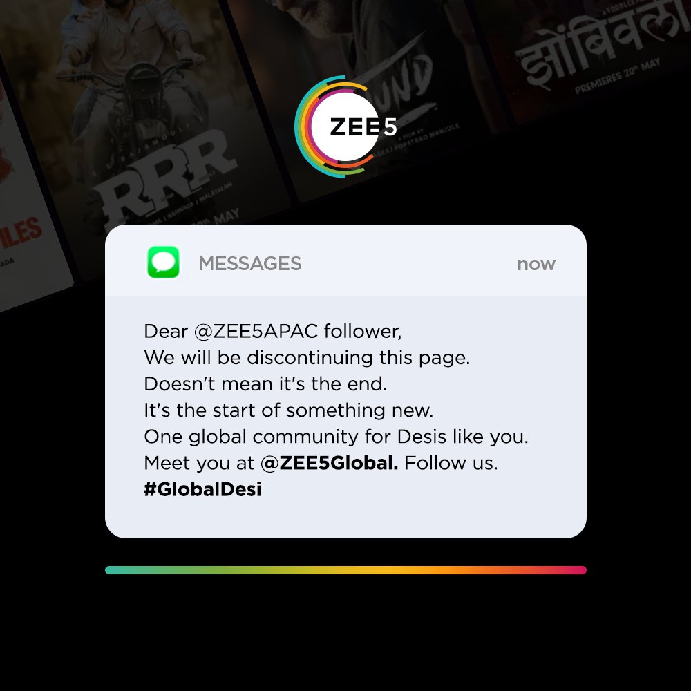 You’re not alone. ​ There are millions like you and all of them are on @ZEE5Global #GlobalDesi​ | #ZEE5Global