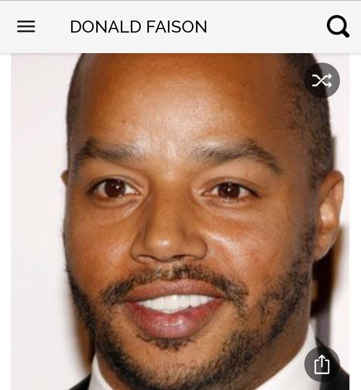 Happy birthday to this great actor.  Happy birthday to Donald Faison 