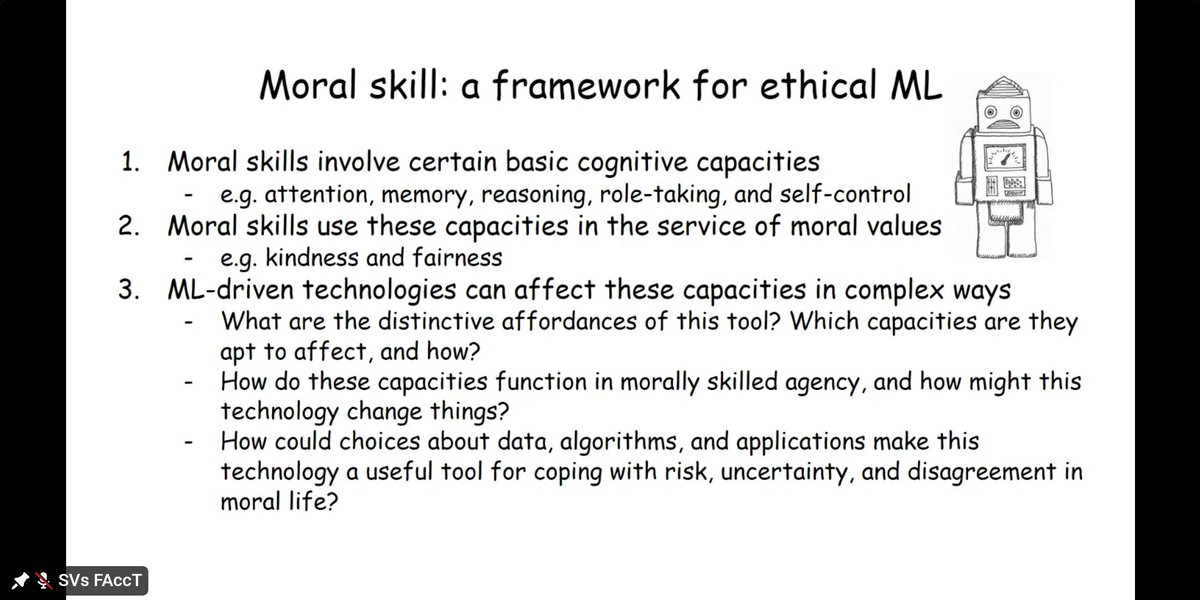 <a href="/NickShoeStir/">Nick Schuster</a> shredding it at #FAccT2022, schooling us all (or at least me!) on what Ethical ML is really all about. Brilliant talk! cc/ @MINTResearchLab @HMI_ANU