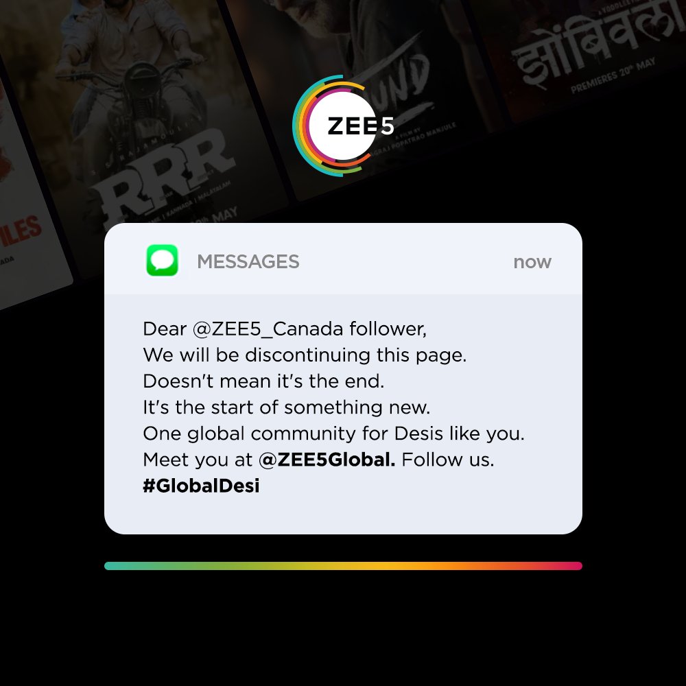 You’re not alone. ​ There are millions like you and all of them are on @ZEE5Global #GlobalDesi​ | #ZEE5Global