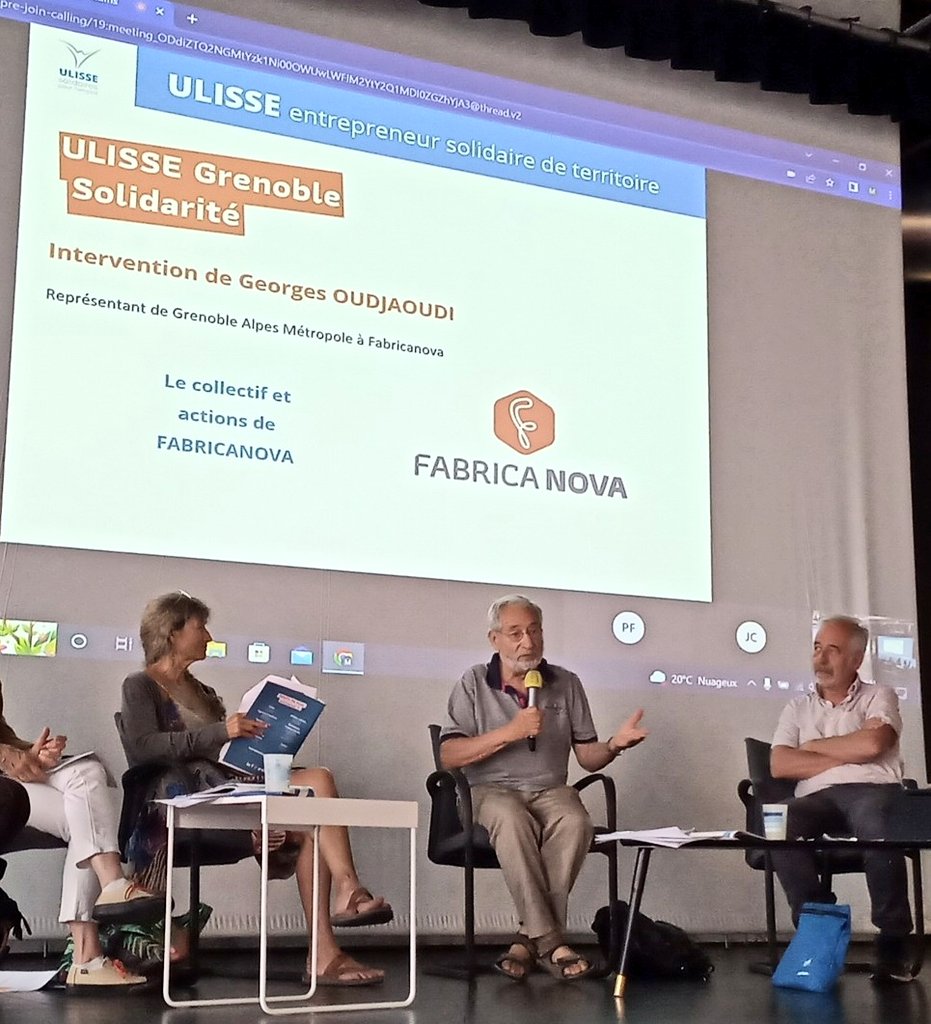 Assemblée générale de la #SCIC à mission @ulisseGES, entrepreneur solidaire de territoire : 391 salarié•es en 2021, 4 filières métiers (économie circulaire, production &amp; logistique, #BTP, services &amp; énergie) à vocation sociale et environnementale. 👏ulisse38.com