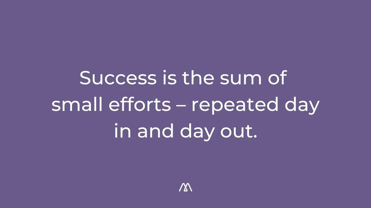 Consistency is key 🔑 #robertcollier #wednesdaywisdom