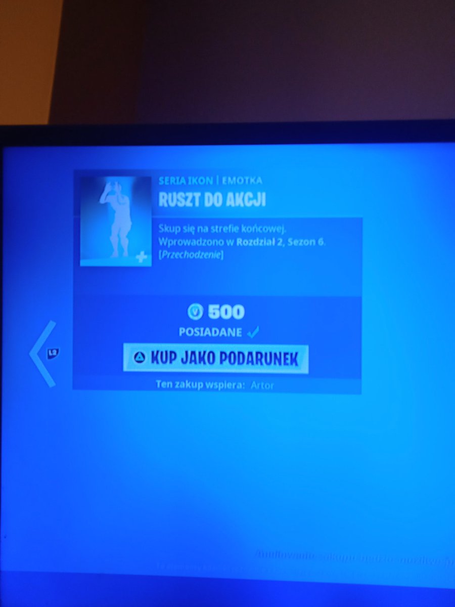 Cyjan11's tweet photo. Oczywiście z kodem najlepszego streamera i gracza: artor @artorr_ https://t.co/UPsJ0IANvS