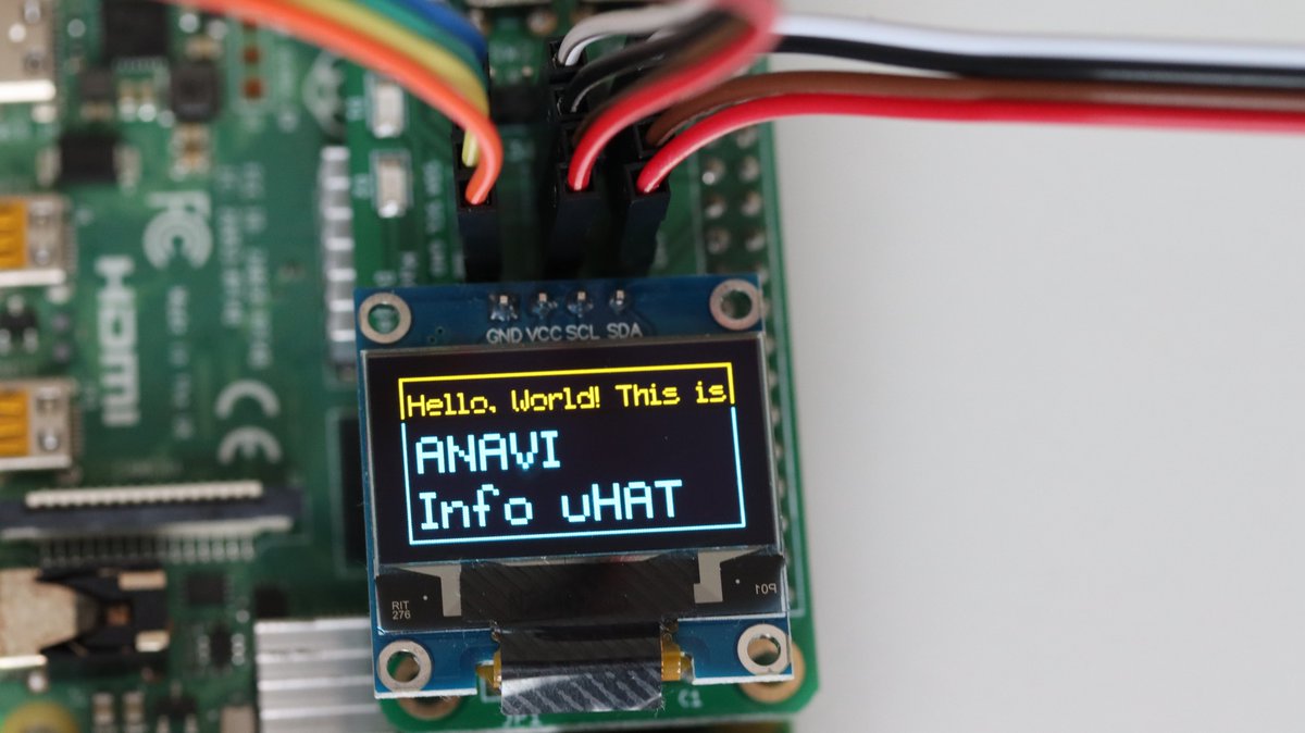 Anavi Technology (@anavitechnology) on Twitter photo 🐧 With the #opensource ANAVI Info uHAT it is super easy to add I2C mini OLED display and sensor to a #RaspberryPi running #Linux
🛒 Now #crowdfunding at <a href="/crowd_supply/">Crowd Supply</a> crowdsupply.com/anavi-technolo… 🐧 With the #opensource ANAVI Info uHAT it is super easy to add I2C mini OLED display and sensor to a #RaspberryPi running #Linux
🛒 Now #crowdfunding at <a href="/crowd_supply/">Crowd Supply</a> crowdsupply.com/anavi-technolo…