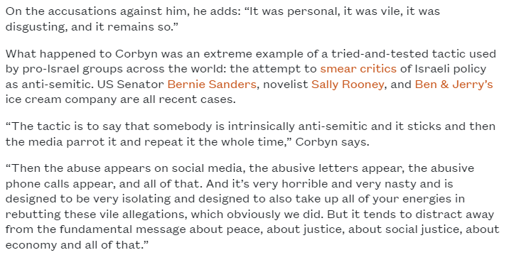 daverich1's tweet photo. Just in case anyone was wondering whether Jeremy Corbyn has changed his mind over his entirely blameless role in Labour's antisemitism crisis, in which he was the victim and everyone complaining about antisemitism was a foul liar 👀 https://t.co/gxIH89ixgg