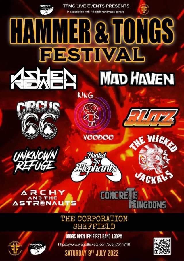 This will be epic folks ! If you want the best in true UK grassroots rock and alternative music then you won’t find better than this on the day that’s for sure wegottickets.com/event/544740