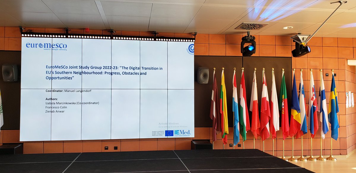 Discussing obstacles to and opportunities of #digitalisation in the #EU's Southern Neighbourhood during KOM of a <a href="/euromesco/">EuroMeSCo</a> research group, co-coordinated by <a href="/CASE_research/">CASE</a> President, Izabela Marcinkowska