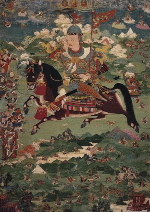 tibetfolklore's tweet photo. It is believed that his #death also wasn't a normal one, he departed into a hidden realm from which he may return to defend his #people yet again when the need be.
#true #HERO #kinggesar #Folklore #storytelling https://t.co/CtiNxhlu8O