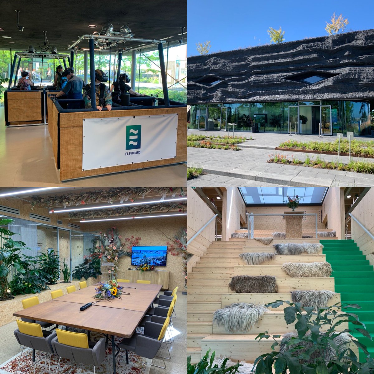 Dagje Provincie vertegenwoordigen op Floriade. Inclusief virtuele ballonvaart over #flevoland