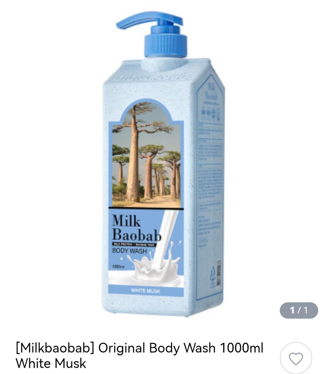 #vmincart_pasabuys | wts lfb ph pasabuys
[help rt]

Milk Baobab Body Wash - 1000ML
✨used by Jeykey 💜

Price: 800PHP + lsf
DOP: July 20, 2020
Normal ETA
✅Sure buyer only
❌NO CANCELLATION

Comment/DM MINE + Quantity