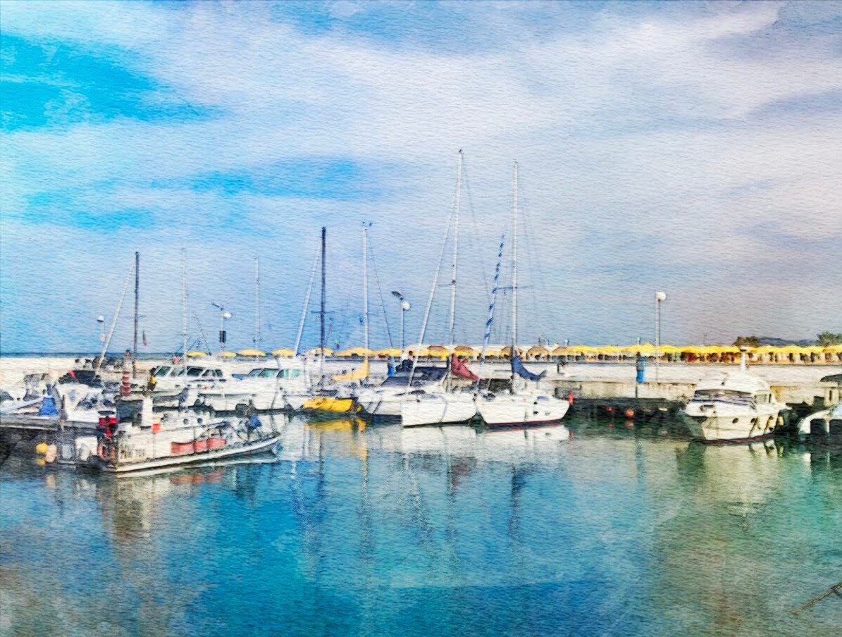 通常在庫品 笹倉鉄平 マントンのヨットハーバー | www.solusoftng.com