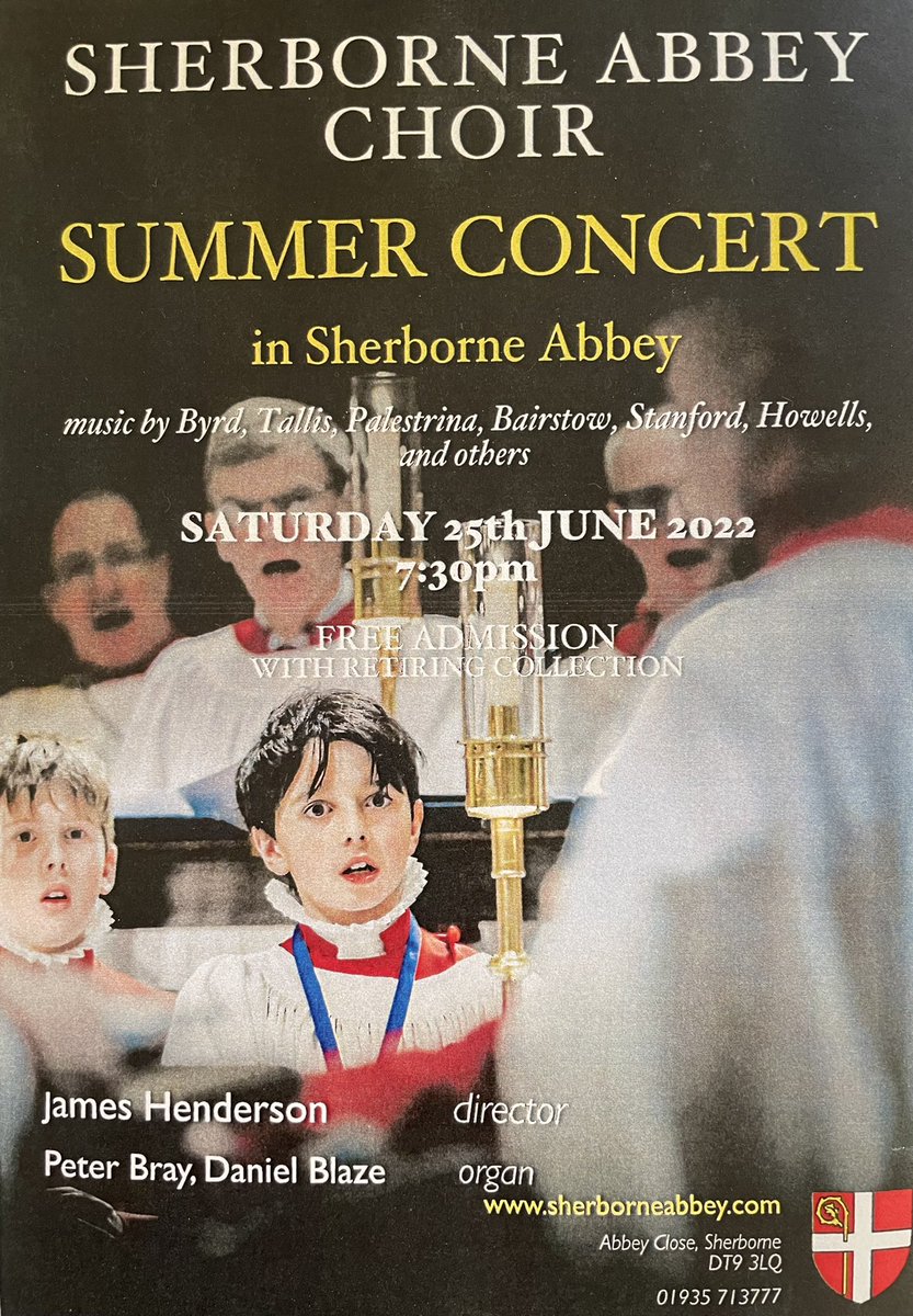 Sherborne Abbey Choir tweet media