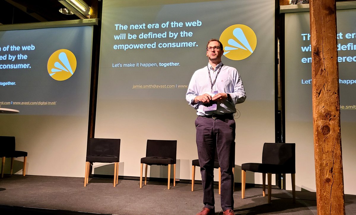 Great session by <a href="/jamiedsmith/">Jamie Smith</a> at #MyData2022.

"Individuals everywhere will be able, for the first time, to show up and interact seamlessly with privacy, security, and trust."
