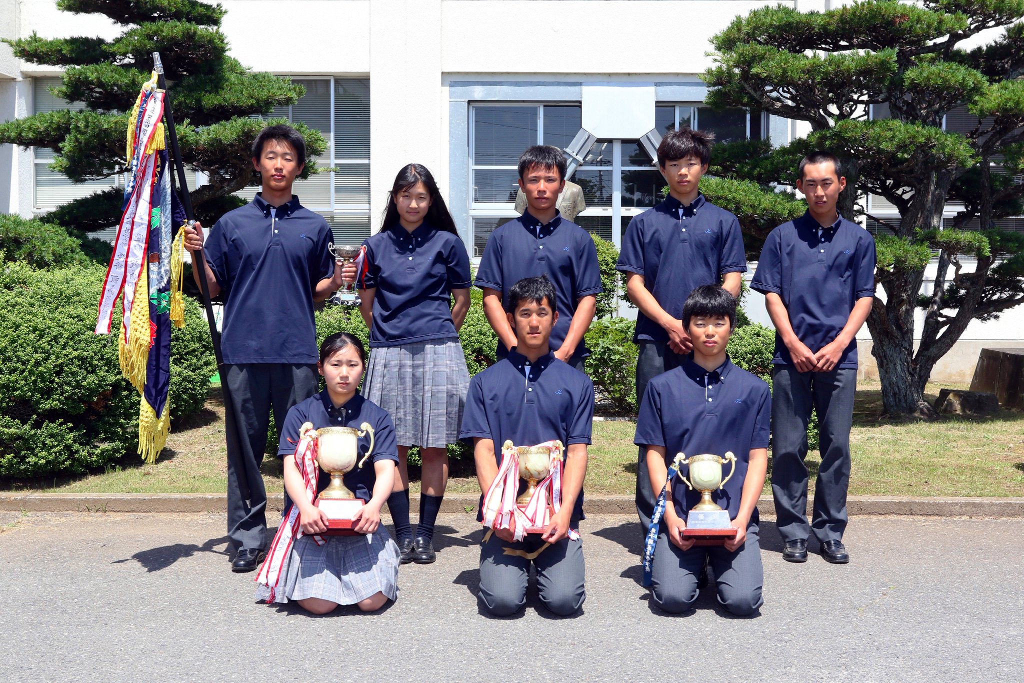 霞ヶ浦高等学校 ヨット部 関東大会 インターハイ予選 が行われました 女子4級 男子4級 優勝 男子4級 準優勝 男子レーザーラジアル級 優勝 5位 全選手が８月に和歌山県で行われるインターハイへの出場を決めました T Co Egspmutvyi