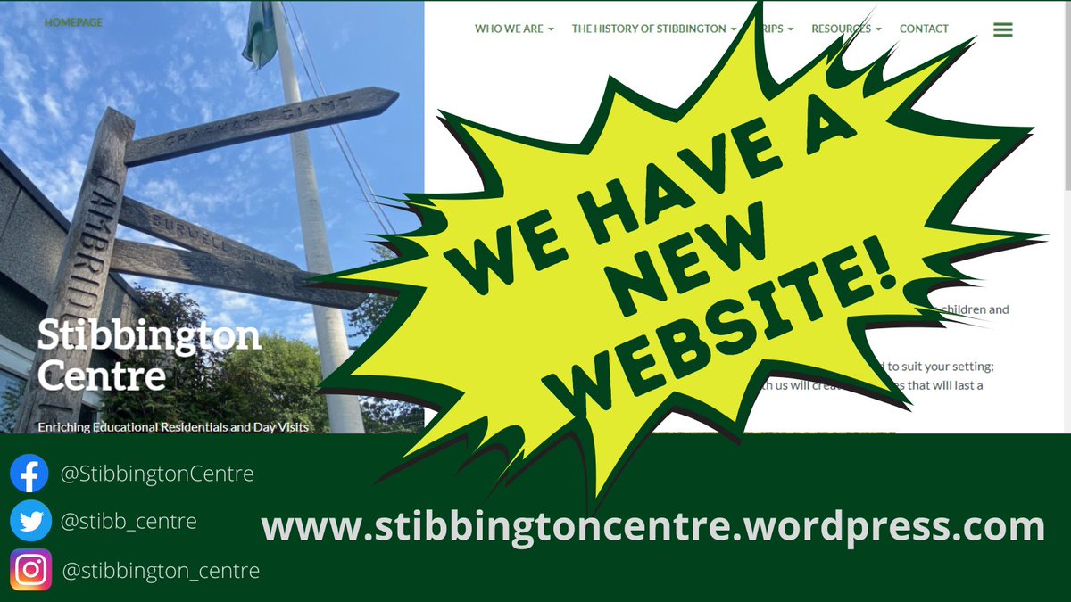 stibb_centre's tweet photo. 🌐🌟 WEBSITE 🌟🌐

Yes, we really do.... we finally have a new, more modern website! 
Please take a look and tell us what you think! 
https://t.co/e3ILMiIK38
@CambsCC @PeterboroughCC 
#newwebsite #residentials #dayvisits #outdooreducation #trips #schooltrips https://t.co/DT0U3KlgcI