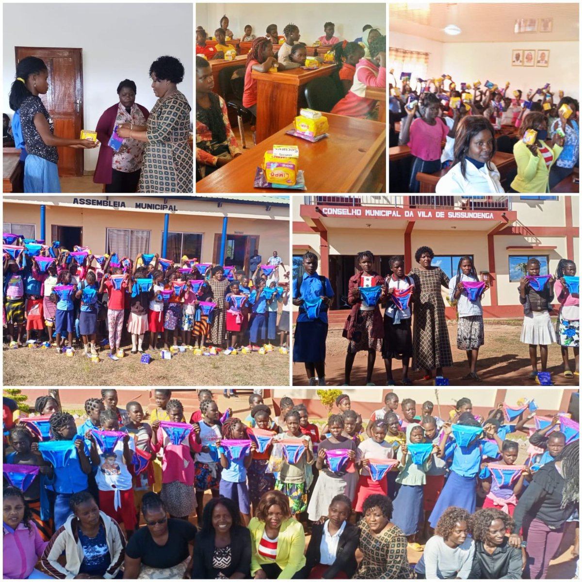 Parabéns ao <a href="/FondoGalego/">Fondo Galego</a> de 🇪🇦 e à  associação dos municípios do 🇲🇿 pela iniciativa "Uma rapariga um pacote de Penso Higiénico" que a ajuda a continuar a suas tarefas diarias durante o ciclo menstrual. Toda informação 👉 begirl.org/periodpanty
<a href="/IgualdadGob/">Ministerio de Igualdad</a> <a href="/MujeresxAfrica/">Fundación Mujeres por África</a>