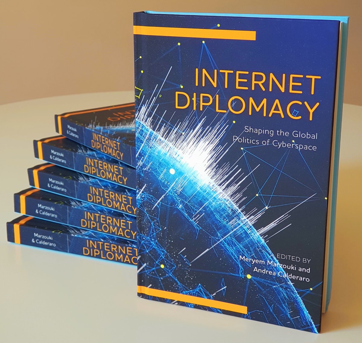 Our book is out! '#InternetDiplomacy:Shaping the Global Politics of Cyberspace”,broadening the concept of diplomacy in the cyber domain,beyond sole security. CoEd w/ @MM_PolyTIC via @RLPGBooks.Thanks to all outstanding contributors!
 #TechDiplomacy #NetGov rowman.com/ISBN/978153816…