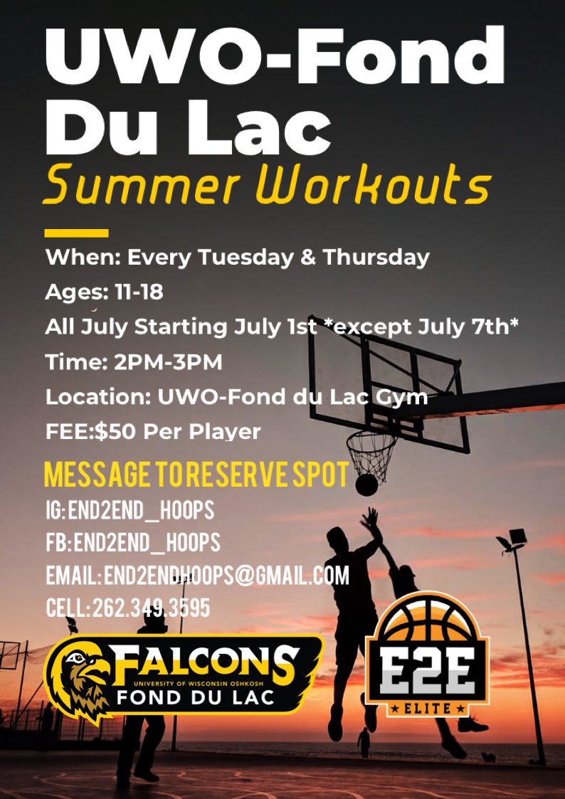 EndHoops's tweet photo. Starting July, every Tuesday and Thursday there will be skill development at 2PM to help fine tune players game and improve individually. We will focus on ball handling, in-game scenarios, shooting, basketball IQ and more. Don’t miss out! DM to reserve a spot. #e2eelite https://t.co/MtH9B9MEW6