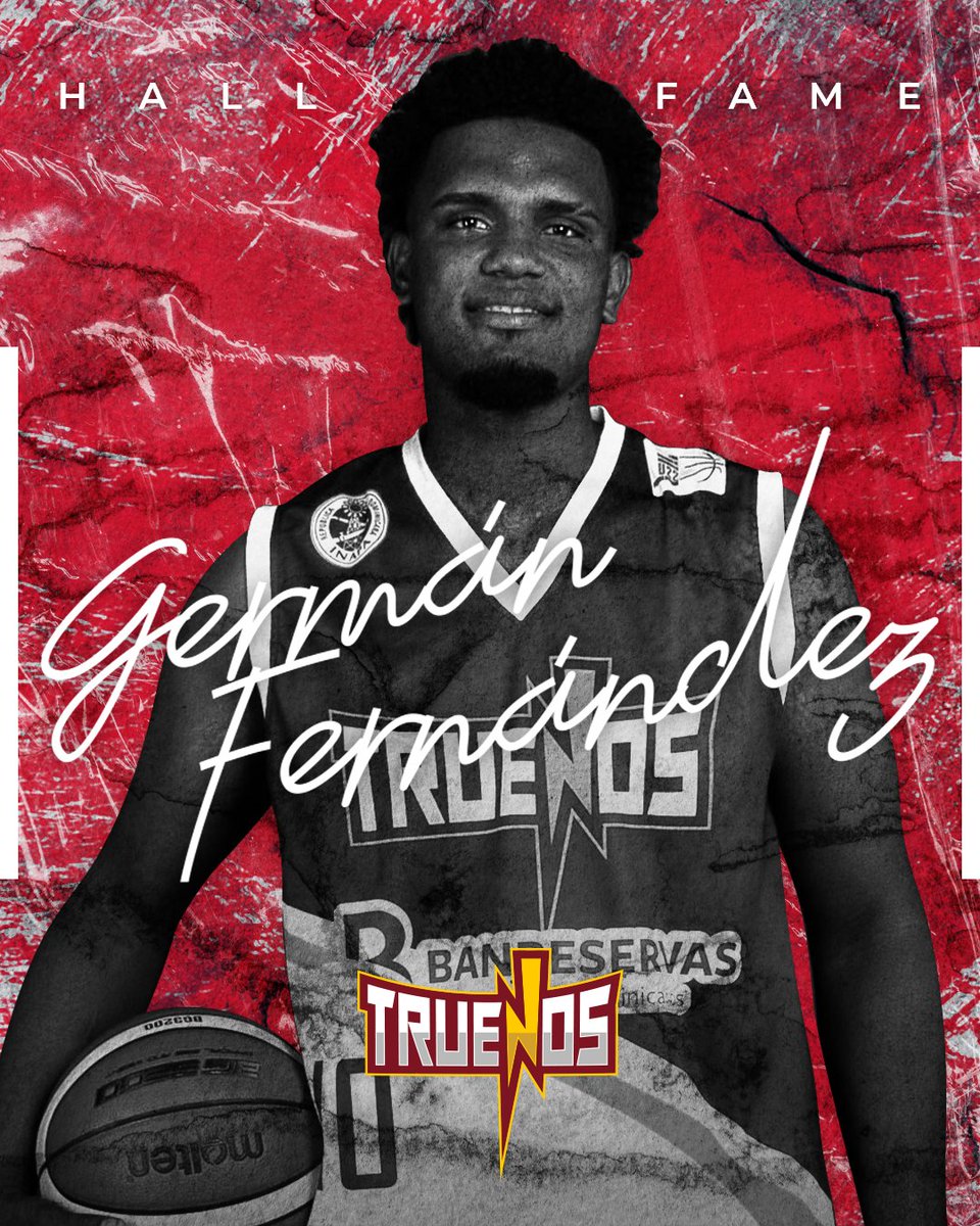 Salón de la fama de <a href="/lostruenos_/">Los Truenos de Tejas</a> 🏀 en honor a los jugadores del roster pasado

Germán Fernández🔥🏀

#truenos #halloffame #basketball #basket #baloncesto #deporte