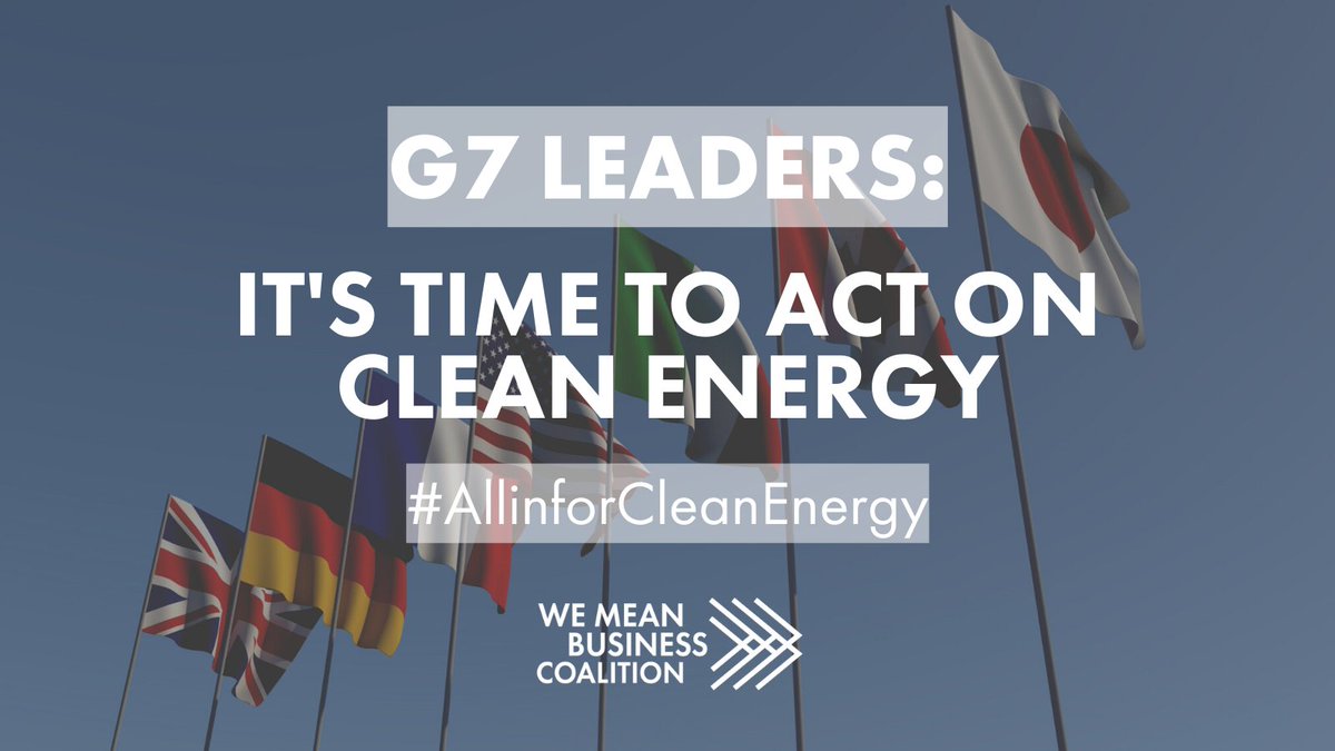 BigTreeFarms's tweet image. We’re joining 1000+ businesses in a call to #G7 Leaders to rapidly scale renewables.

Governments &amp;amp; the private sector must collaborate to ensure an accelerated, just transition that is well-financed globally.

#AllinforCleanEnergy #G7GER

wemeanbusinesscoalition.org/policy/g7-time…
