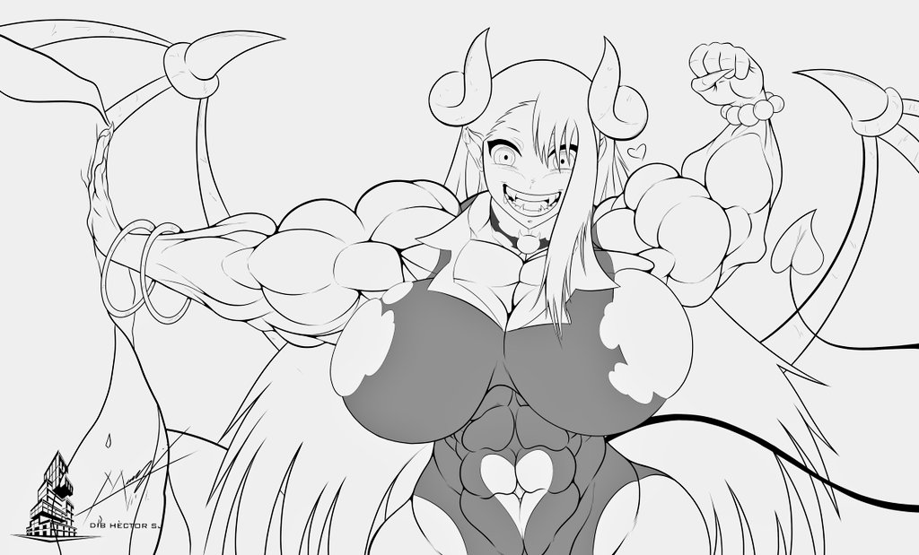 AESTHET00018289's tweet photo. Hello everyone I bring you the last drawing that would be this month a very large Nagatoro demon.
If you want the color version they will all be available for the month of July.
Available only on Patreon
#nagatoro #womanmuscle https://t.co/FpnBJFX94m