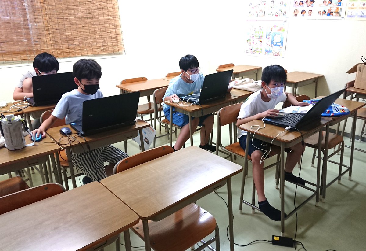 3年目コース　スタート！
Proc_coも3年目を迎えました。🤗3年目はサーティファイのジュニアプログラミング検定の取得を目指します。
＃Proc_co
＃子供プログラミング