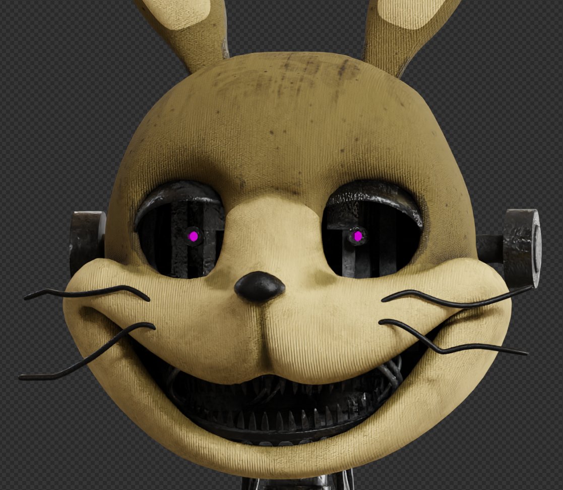 MLSpence3D's tweet image. Here is a better look at the new ScytheTrap textures! 
#FNAF #SSR #Blender3d
