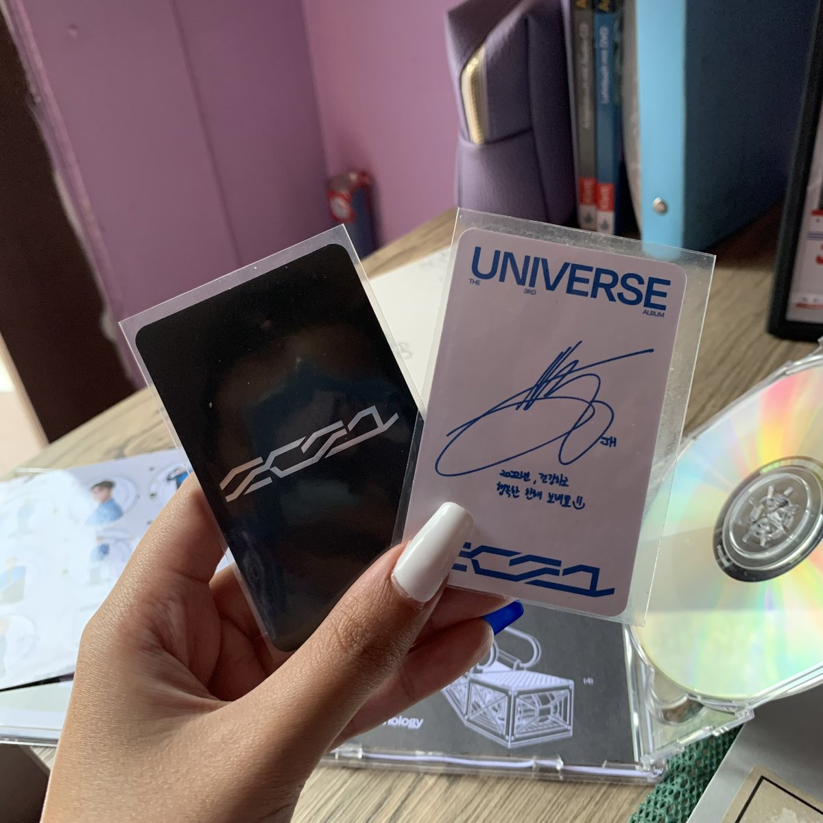 jaeflumes's tweet photo. wts jaehyun jewel universe fullset 
🍑 175k nego,  inc safe packing
🍑 good condition
🍑 ready kamar
🍑 dom jakarta 

tags wts wtb wtt nct jaehyun nct 127 jewel universe pc ina https://t.co/dDOZwKtkfn