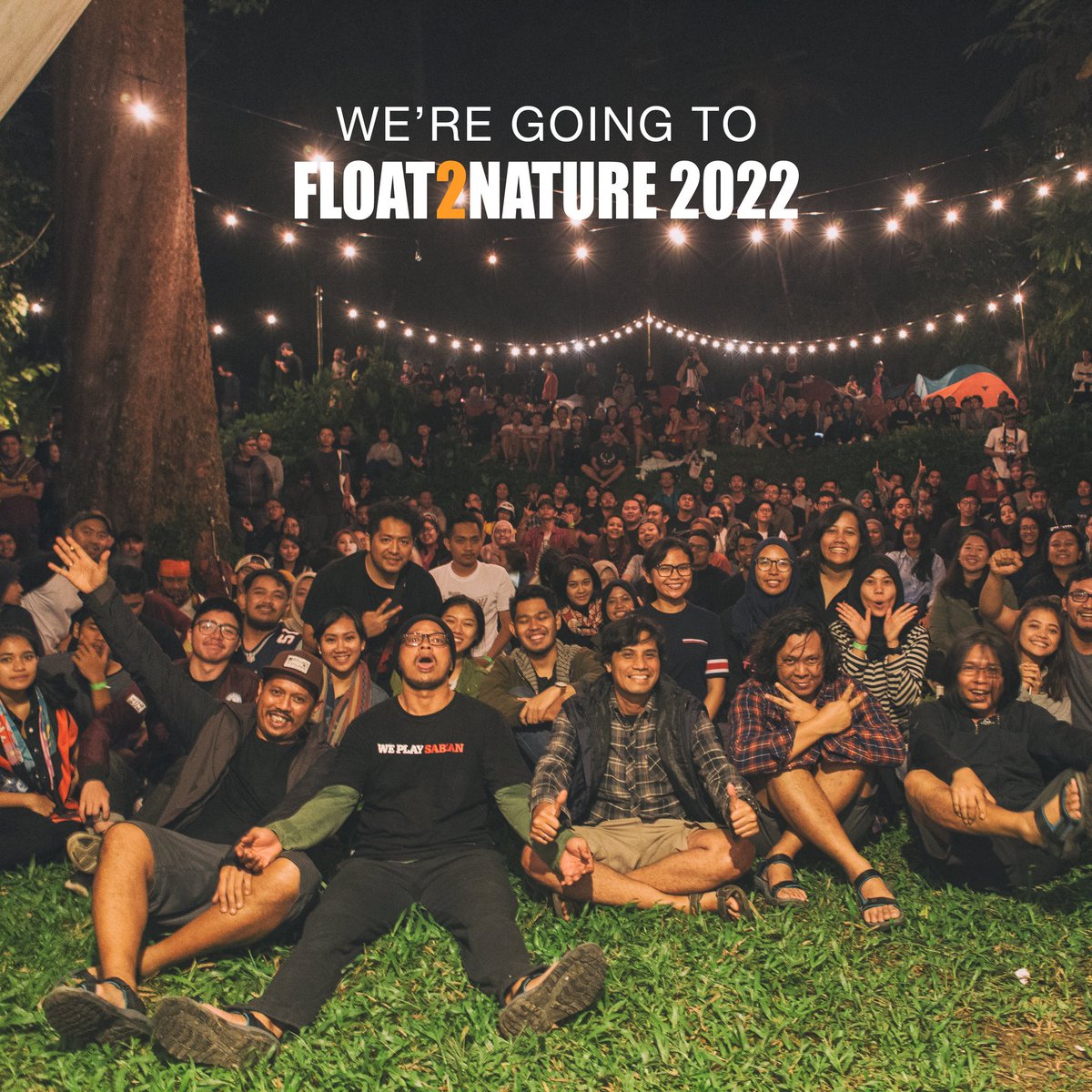Yihiiiiy!! Akhirnya kemping lg!! Tengkyu #floatmates &amp; tmn2 @float2nature! See y'all in the woods. #F2N2022