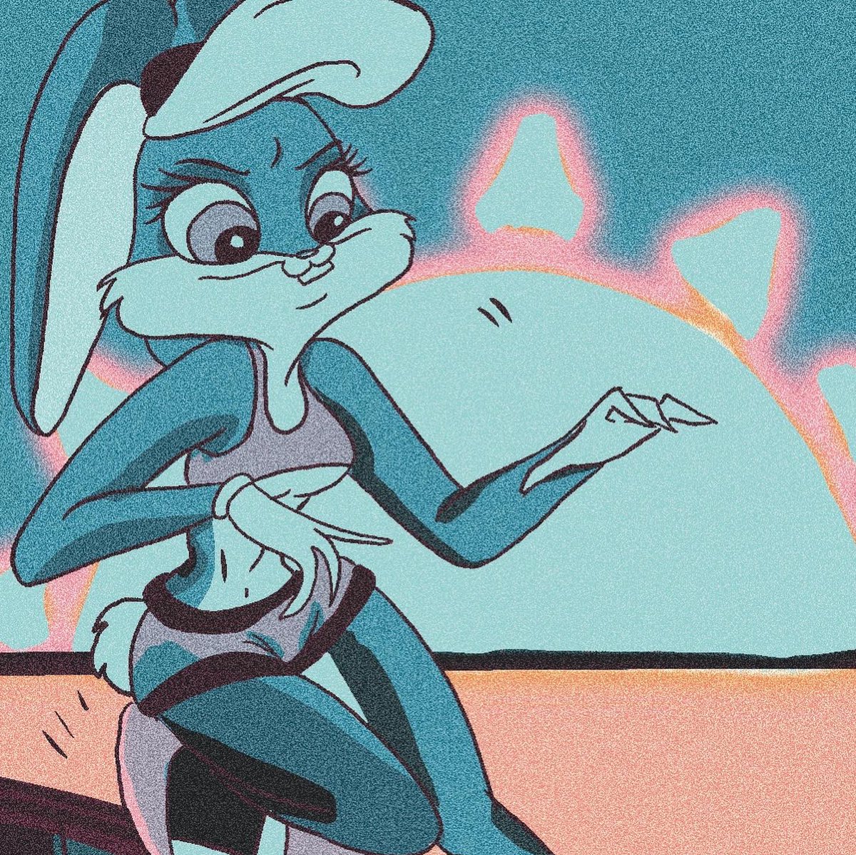 beccasnapples's tweet photo. Happy go skateboarding day! #GoSkateboardingDay #nftart #digitalart #lolabunny #skateboarding https://t.co/wwiJqEhzmi