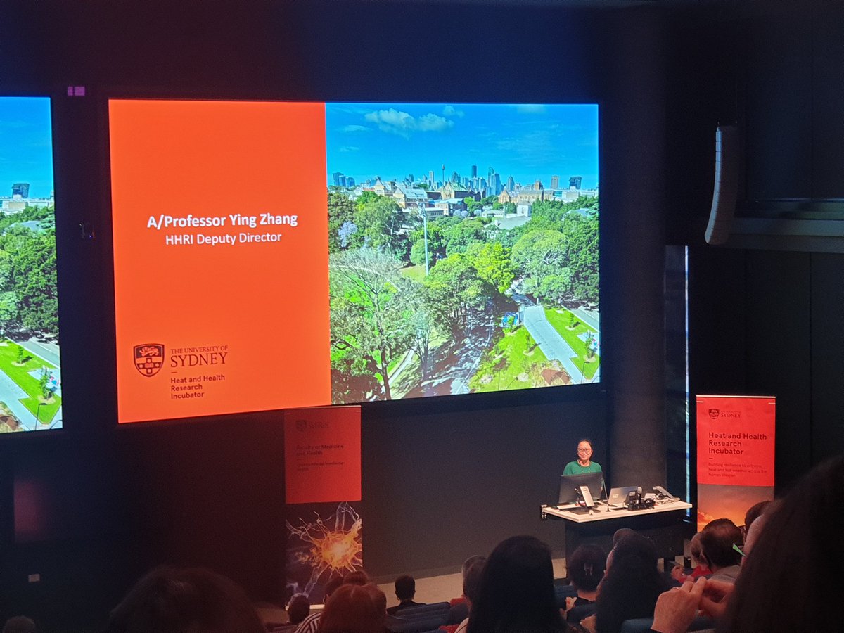 And that little dot is my wonderful colleague <a href="/yzhang01/">Dr Ying Zhang</a> who is part of launch of the Heat and Health incubator <a href="/Sydney_Uni/">University of Sydney</a> with <a href="/ollie_jay13/">Ollie Jay</a>