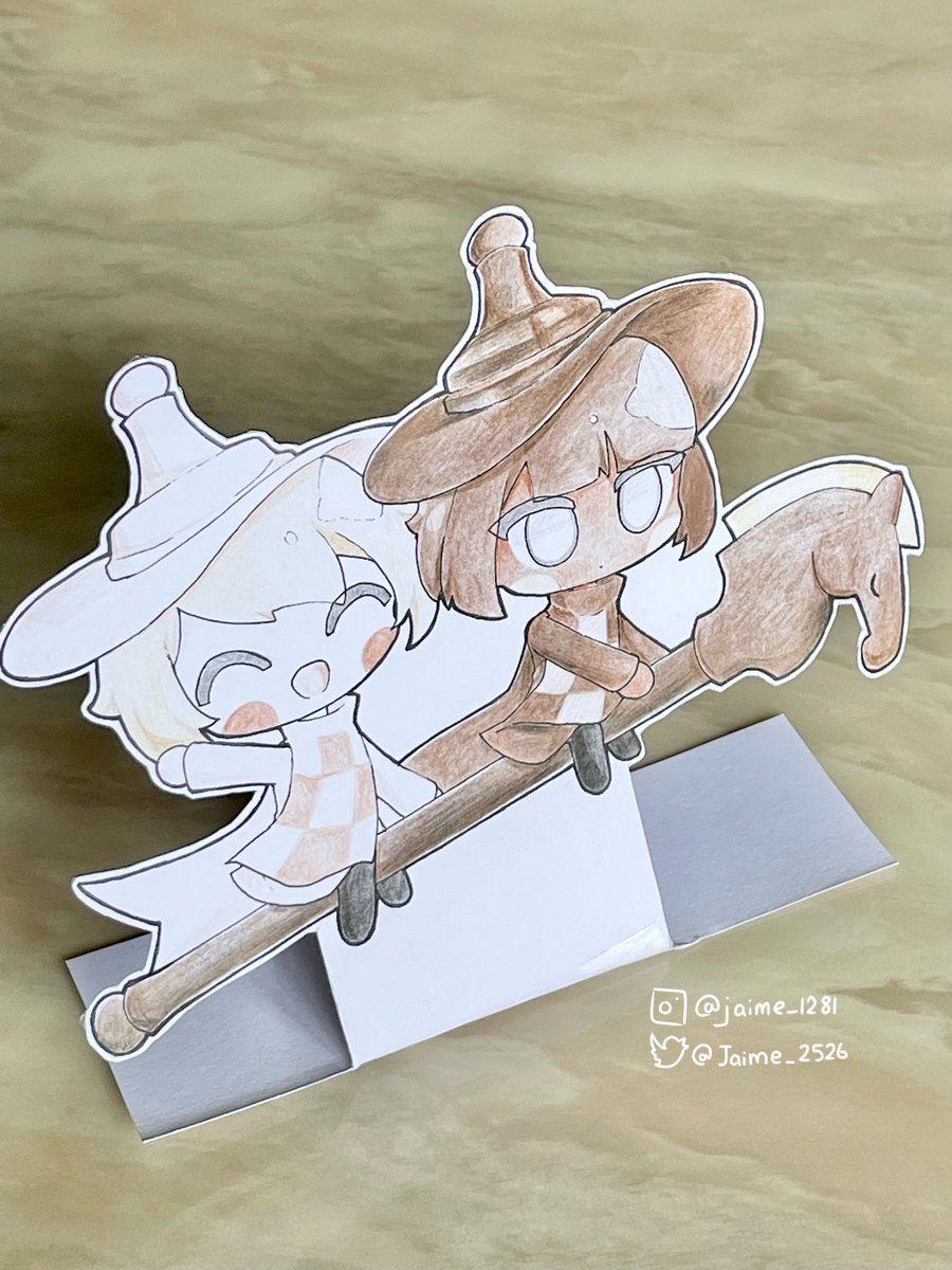 Jaime_2526's tweet image. Chess Choco Cookie paper stand

#cookierun #cookierunovenbreak #chesschococookie