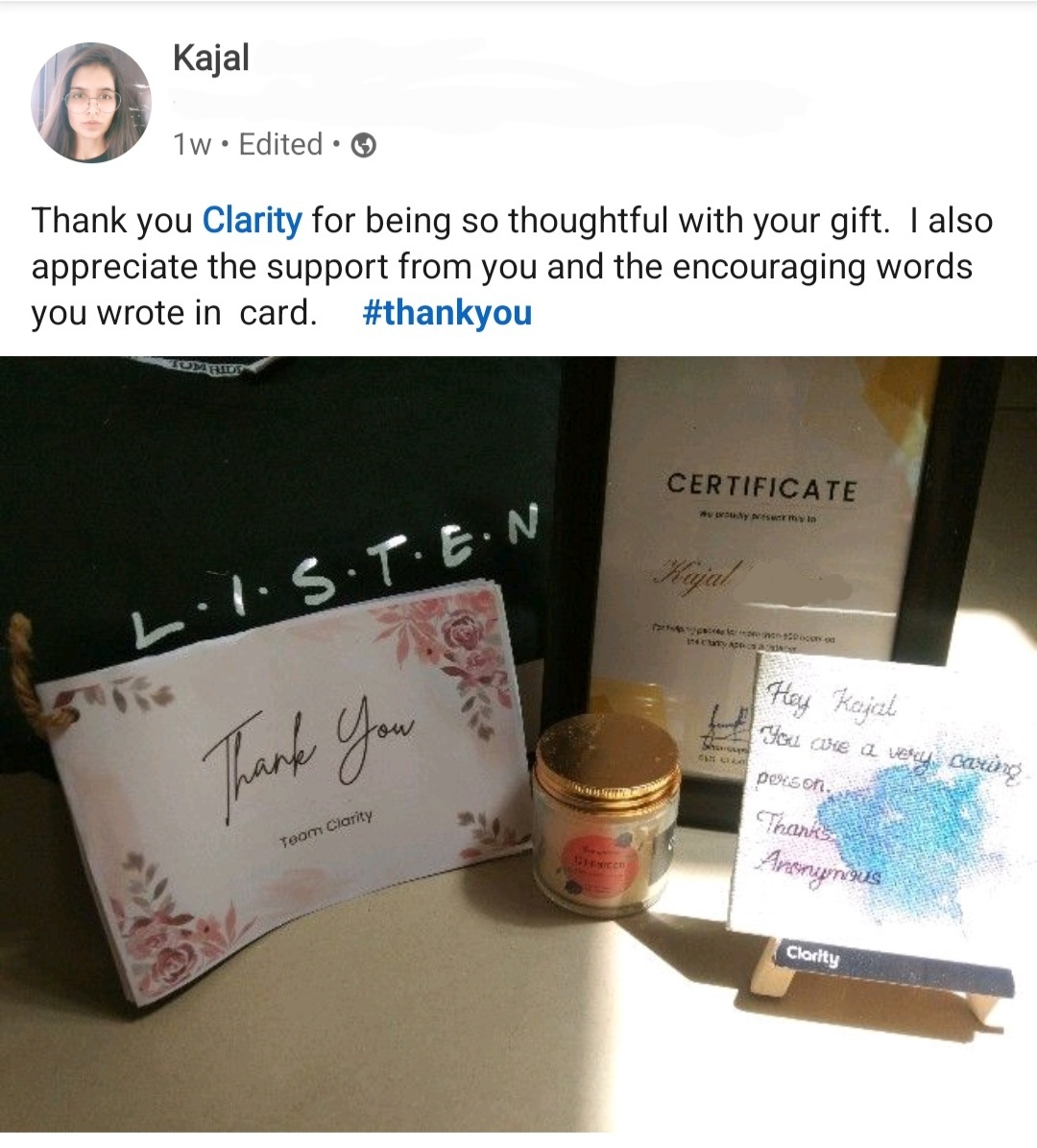try_clarity's tweet photo. ❤❤
@try_clarity 
#clarity #team #clarityapp #tryclarity https://t.co/3ImjUQakLq