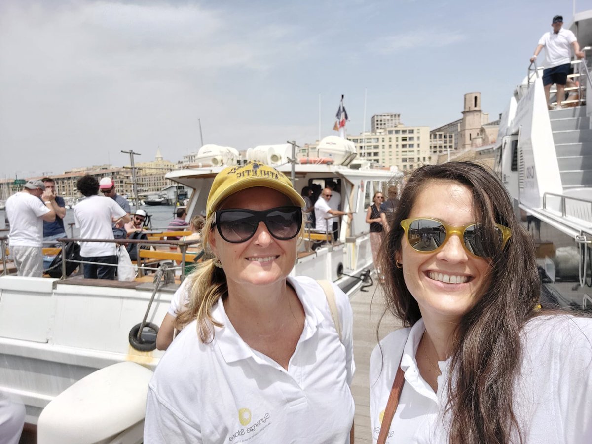 Magnifique Régate #EnR organisé par @MariedelaRégate ! Quelle bonne énergie ! Nous la remercions de nous avoir offert un partenariat @SYNERGIESOLAIRE linkedin.com/feed/update/ur… ⭐