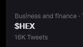 Pulse_ChainNews's tweet photo. $Hex is trending top 5 on Twitter for most of the world with 16,000 tweets. What an accomplishment for the HEX community! It will only be a matter of time until HEX, PLS, and PLSX are trending worldwide as some of the world's top crypto assets. #PulseChain #PulseX https://t.co/7qAQU7ugTP