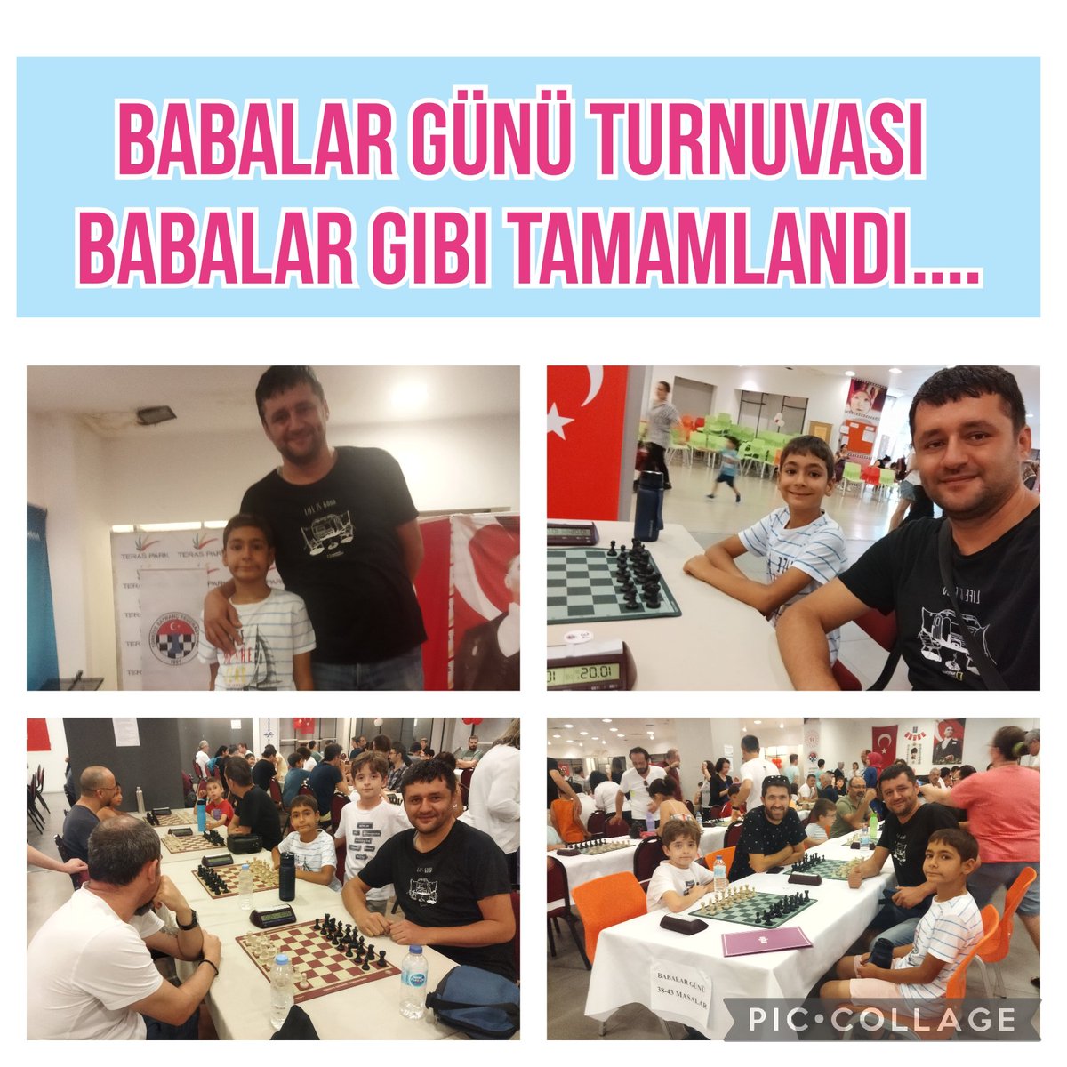 Gençlik Spor Müdürlüğü tarafından  düzenlenen  Babalar Gününde Babamla Satranç Oynuyorum Yarışmasında Velimiz Mümtaz Ün ve Yatu Otomativ Hürriyet İlkokulundan Öğrencimiz Ali Mete Ün'den oluşan  takımımız il 3.
olmustur.
#BizimEkip
<a href="/AbdulkadrSahn/">Abdulkadir Şahin</a> 
<a href="/yatuhurriyetilk/">Ya-Tu Otomotiv Hürriyet İlkokulu</a> 
<a href="/herenster/">Hikmet Eren</a>