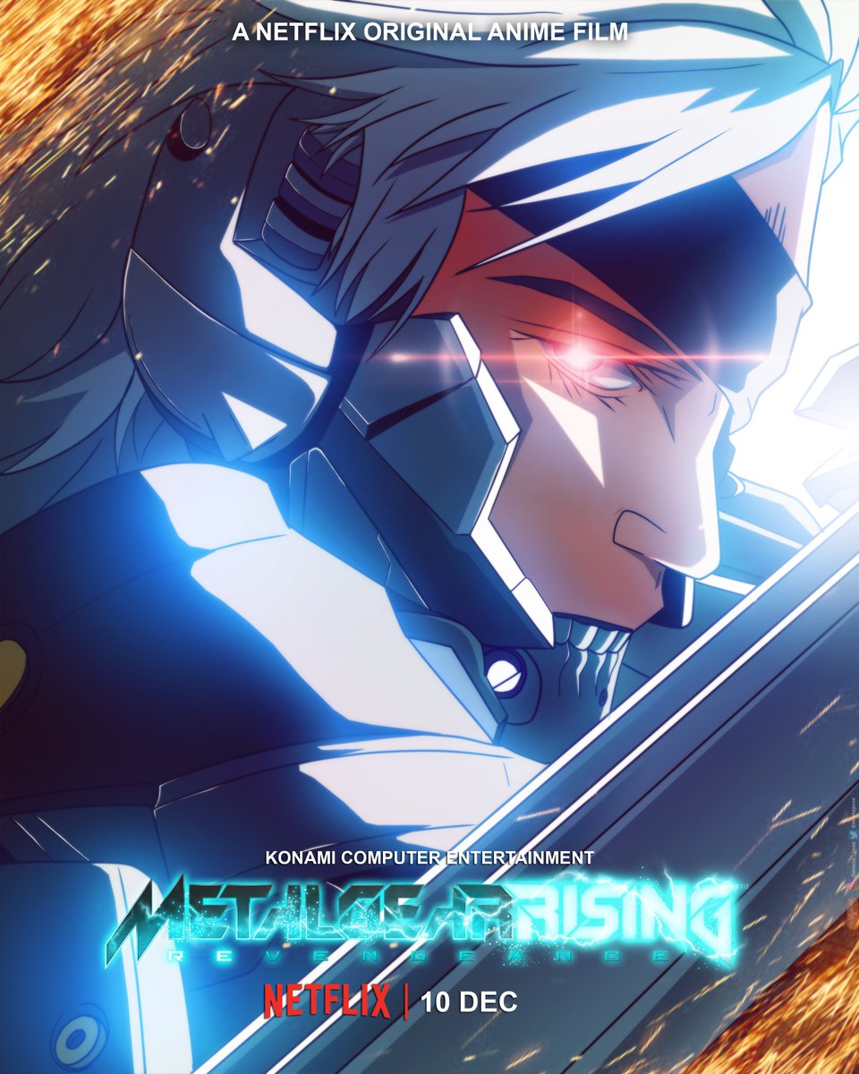 ✨Metal Gear Rising: Revengeance, A Netflix Original Anime Film in  cooperation with Konami Computer Entertainment✨, image size:960x1200