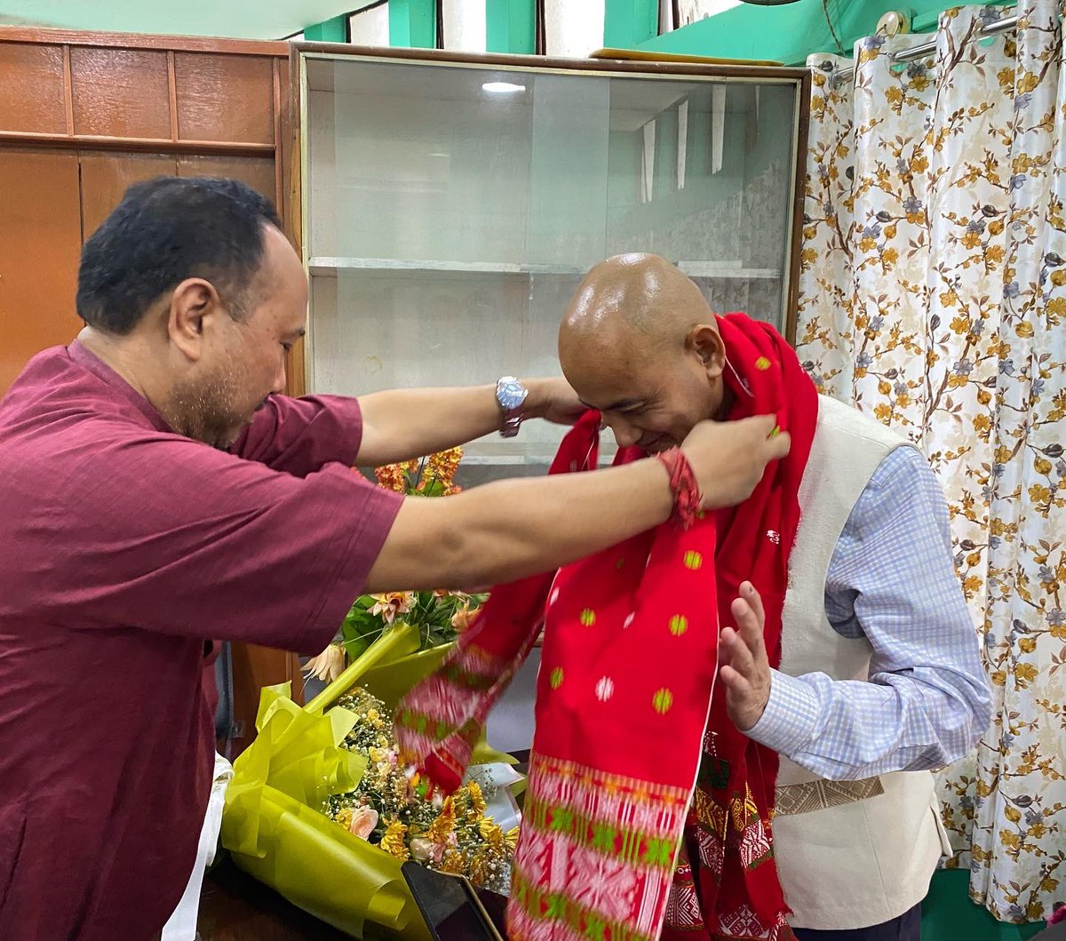 horensingbey's tweet photo. Heartiest congratulations to Shri Raju Tisso on being elected as the Chairman of 13th Karbi Anglong Autonomous Council.He is elected for the highest post being uncontested and will served as the 29th Chairman of Karbi Anglong Autonomous Council (KAAC). https://t.co/5xOYR8kveJ