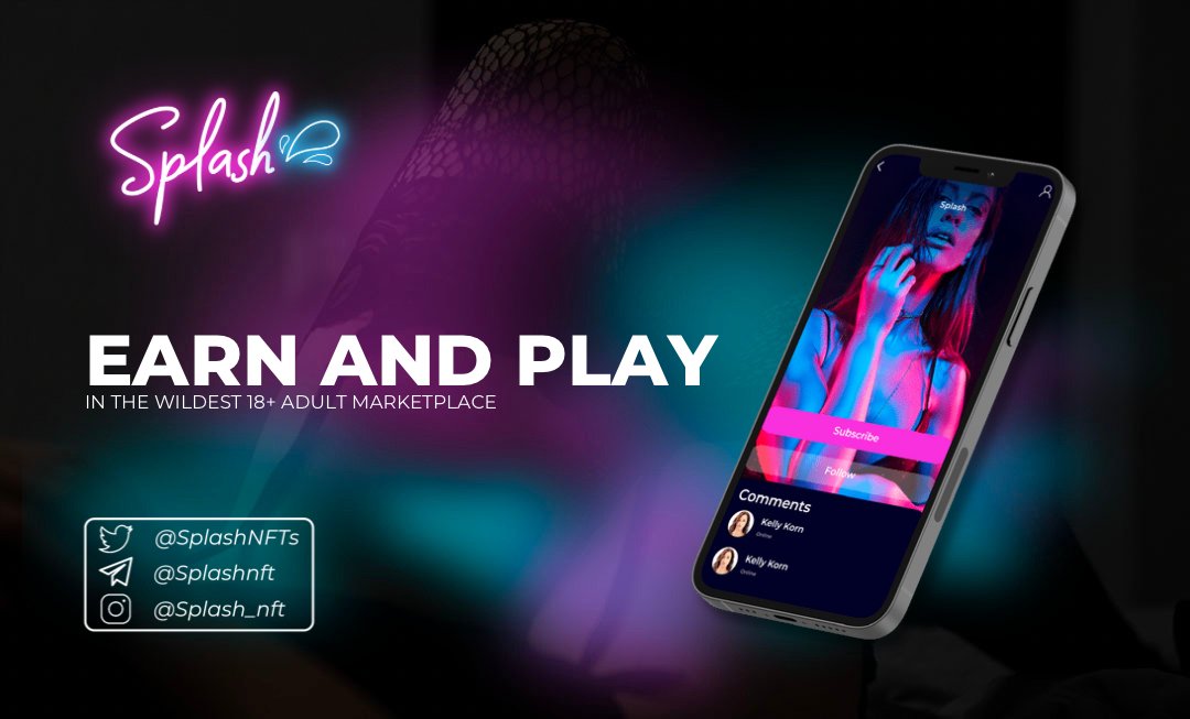 SplashNFTs's tweet photo. With #Splash, you can earn while enjoying all the π hot content π₯ on the platform through royalties. It will pay to play on #Splash! #SplashNFT π¦π https://t.co/3KkTGKwNRe