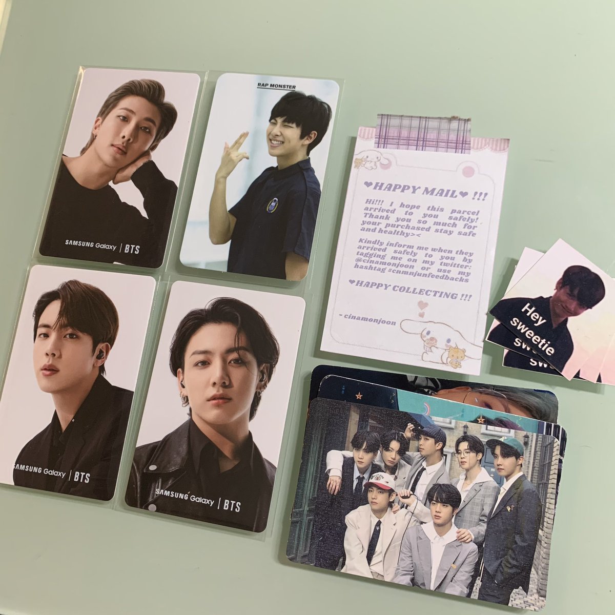 jwanchu's tweet photo. 💌: #cnmnjunfeedbacks

hi @cinamonjoon! thank you sm for bringing my bias line home 🤍 til our next transaction! https://t.co/Wo6b91OtI2