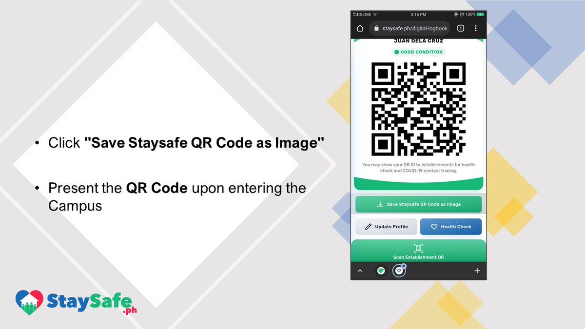 cdslofficial's tweet photo. ⚠️ ADVISORY ⚠️
Effective starting June 16, all who will enter the campus will be asked to present their Staysafe QR code. To avoid long queues, please download your QR codes before going to school.
Thank you for your cooperation.
🔗https://t.co/25isnCZ6Yv
#SanLoCares https://t.co/sYY2rIRT5S