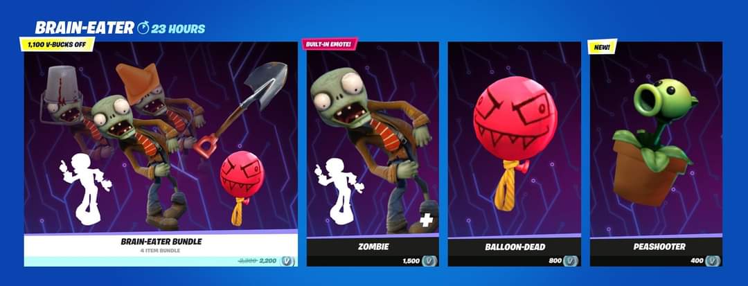 zizabtw's tweet photo. Amigo me la creí, pero estaría genial ⭐
#Fortnite #pvz https://t.co/AevBnBPYWm